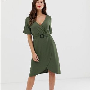 Green Mamalicious MIDI Dress New with Tags!